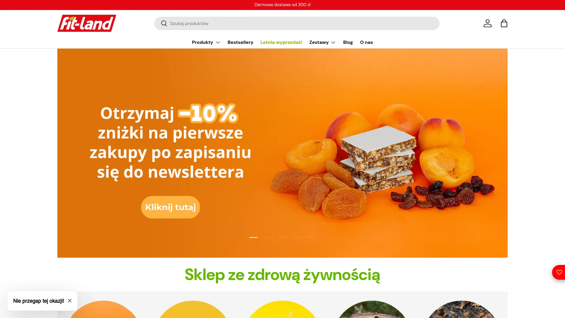 Zrzut ekranu strony