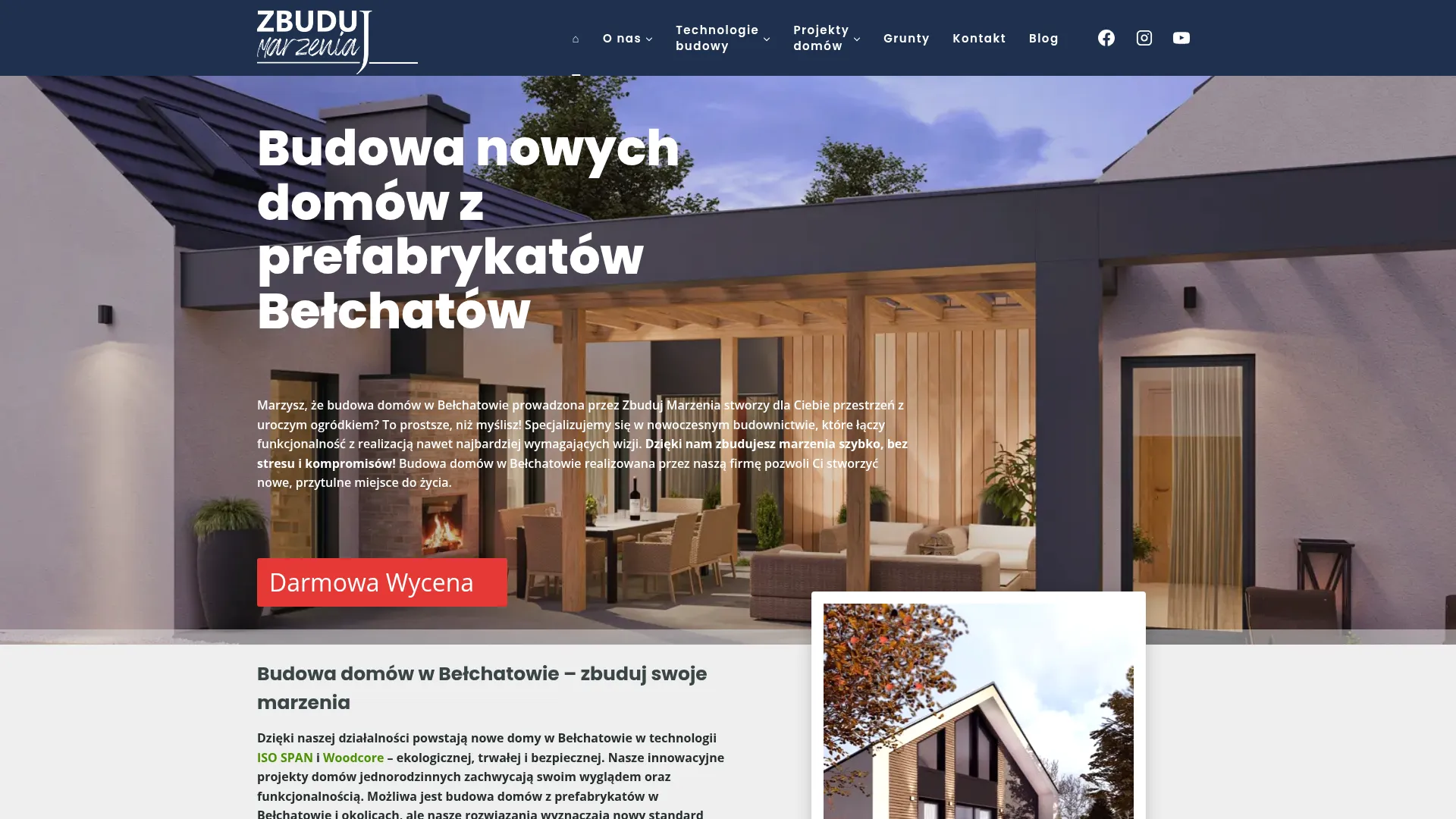 Zrzut ekranu strony