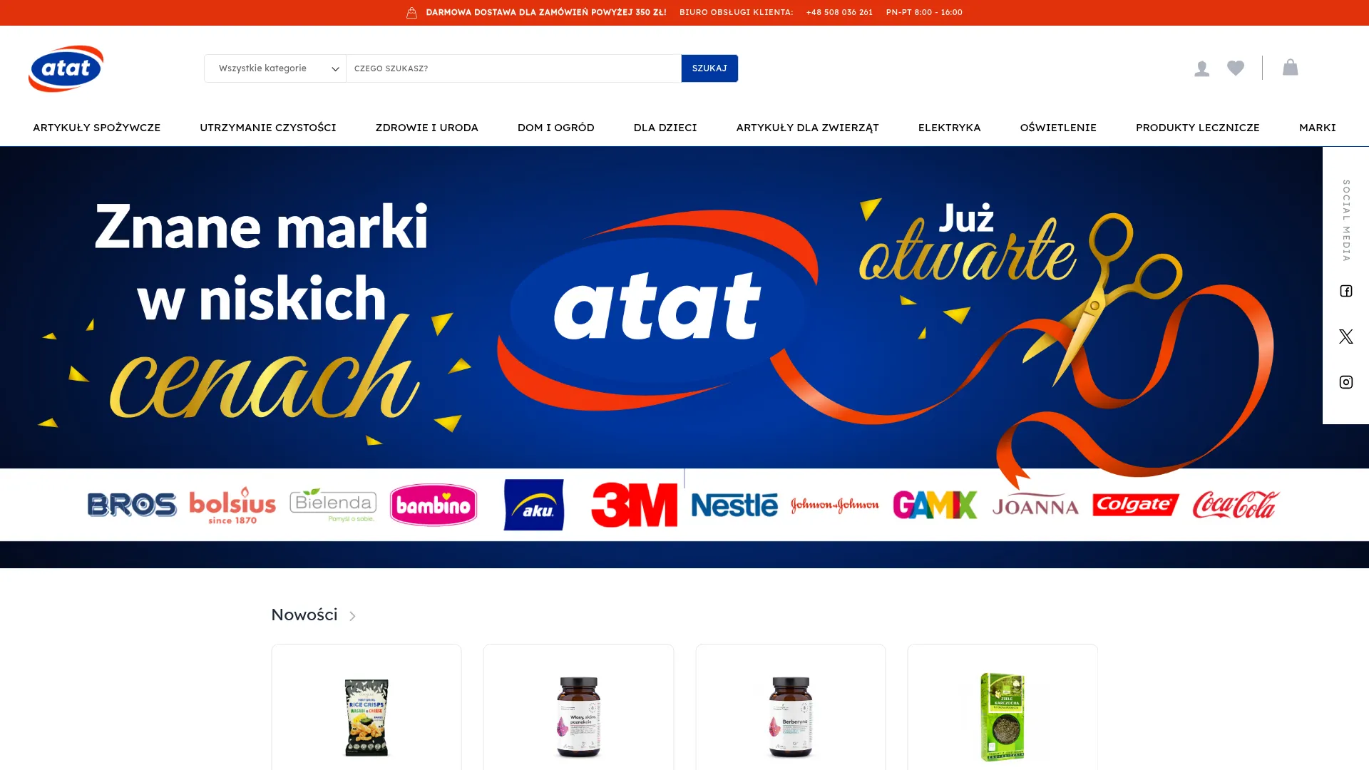 Zrzut ekranu strony