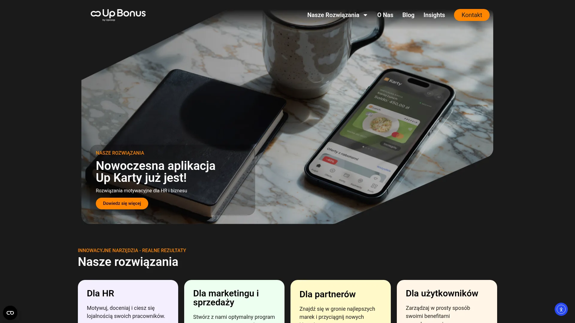 Zrzut ekranu strony