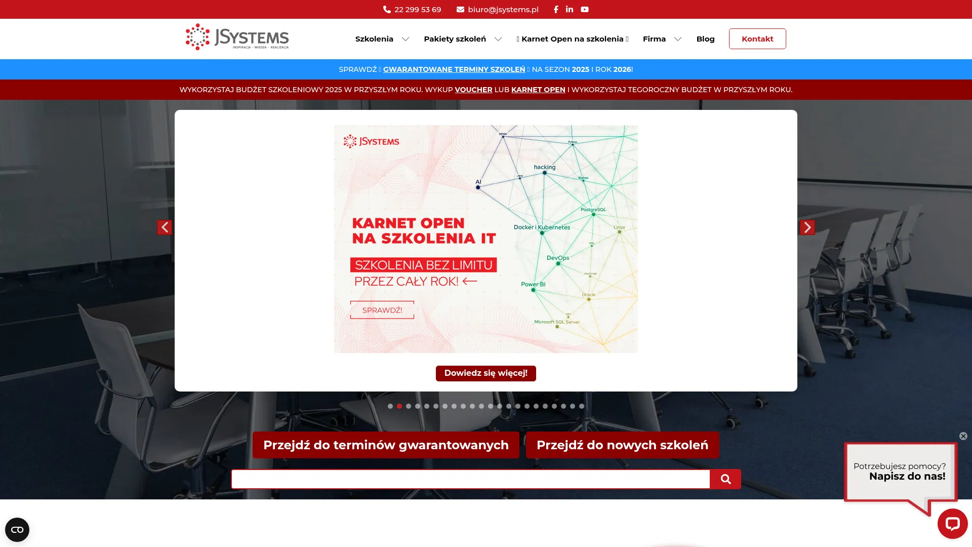 Zrzut ekranu strony