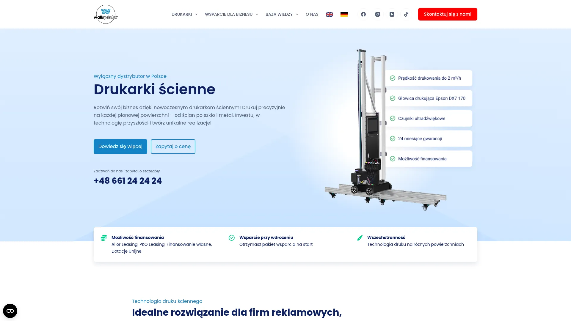 Zrzut ekranu strony