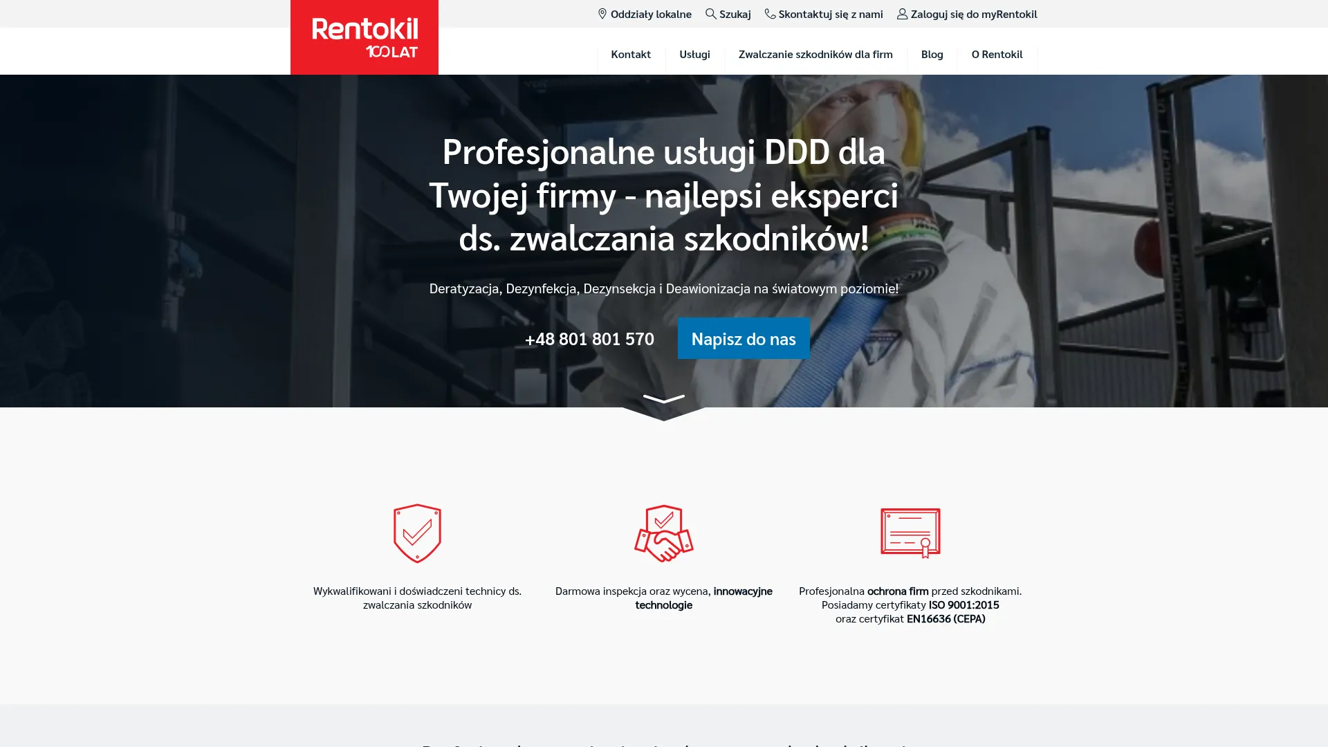 Zrzut ekranu strony